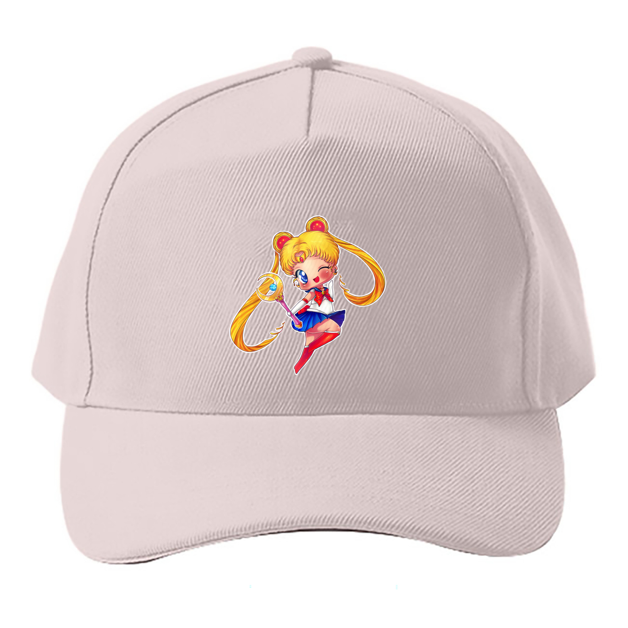 （画像用） 美少女戦士セーラームーン 月野 うさぎ つきの うさぎ Sailor Moon Tsukino Usagi ベースボールキャップ 綿100％ 男女兼用 帽子 スポーツ